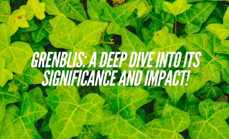 Grenblis A Deep Dive into Its Significance and Impact!